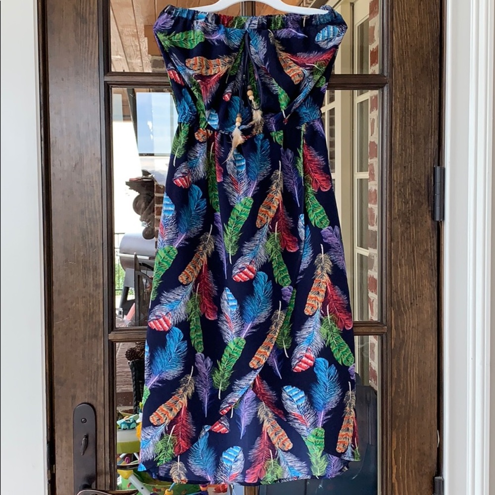 Willy jays feather dress
